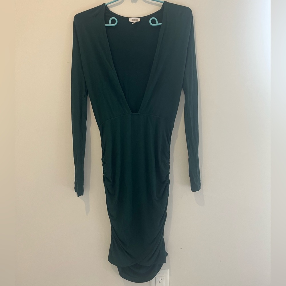 Tobi low cut dress